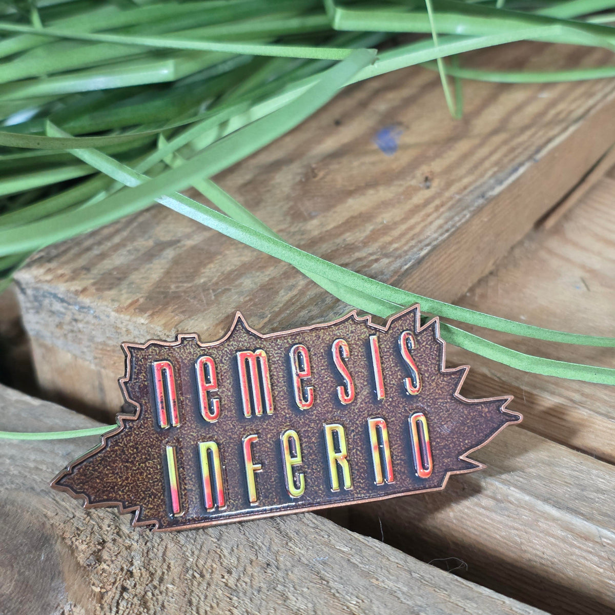 Nemisis Sign Nemesis Inferno Logo Magnet – Thorpe Park Online Shop