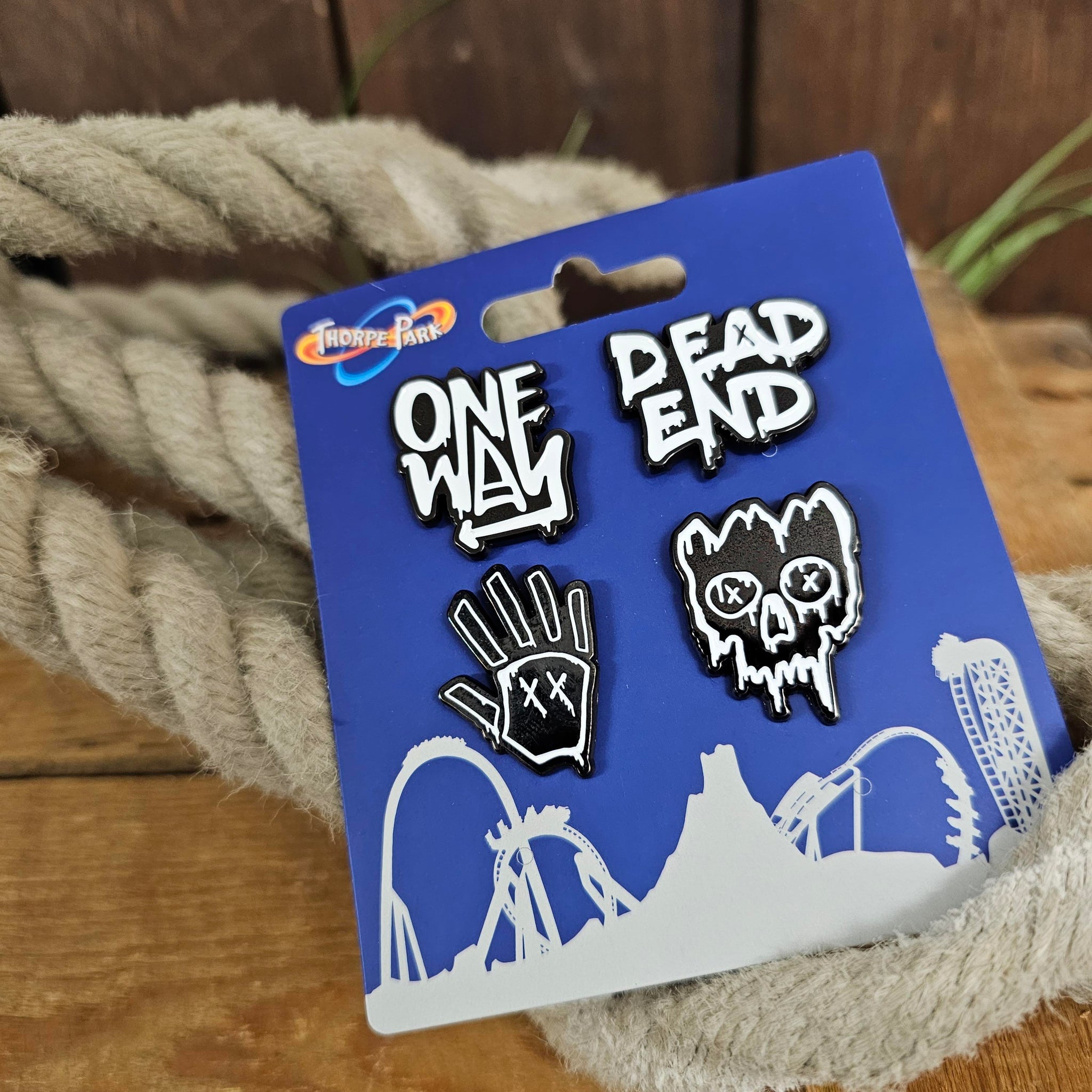 Ghost Train Runes Pin Set – Thorpe Park Online Shop